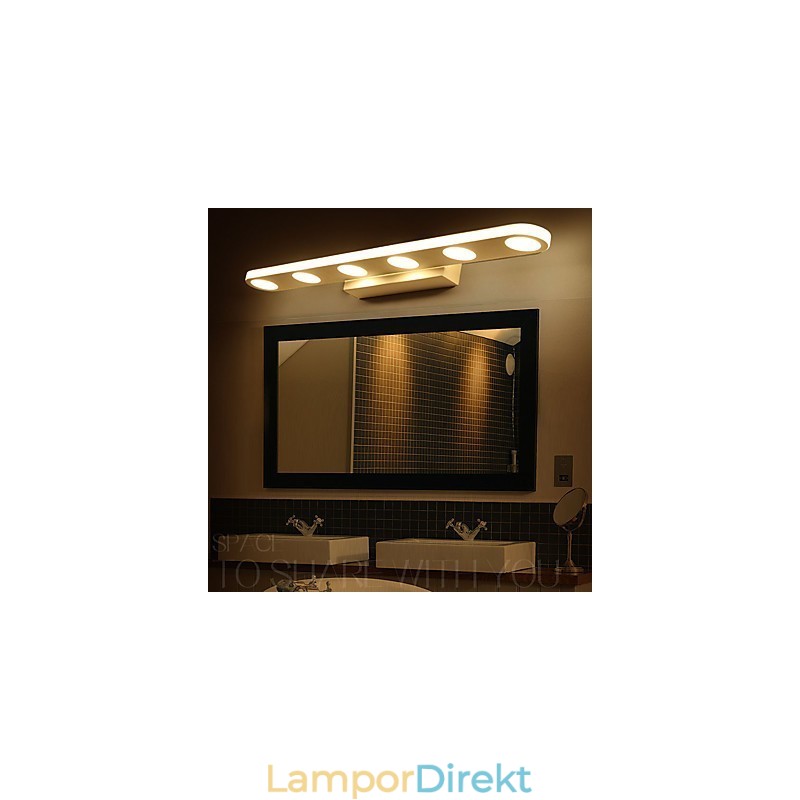 Integrerad Modern Contemporary För Downlight Badrumsbelysning Vägglampa