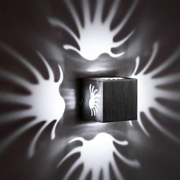Modern Light Aluminium Flush Mount Vägglampa Dekorera Vägglampor