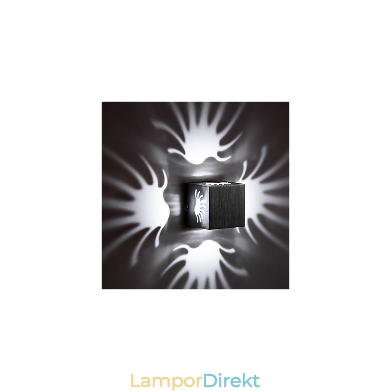 Modern Light Aluminium Flush Mount Vägglampa Dekorera Vägglampor