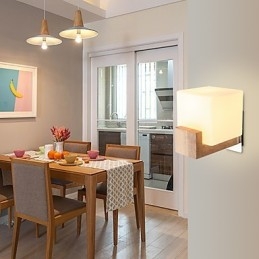 Modern Samtida Målningsfunktion För Ögonskydd Ambient Light Wall Sconces Wall Light