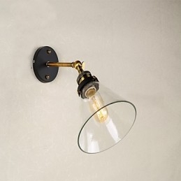 Modern Och Modern Traditionell Klassisk Rustik Lodge Vintage Galvaniserad Funktion För Downlight Vägglampor