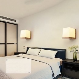 Modern Och Modern Svartoxidfinishfunktion För Ögonskydd Ambient Light Wall Sconces Wall Light
