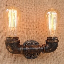 Country Retro Painting Feature För Mini Style Ambient Light Wall Sconces Wall Light