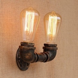 Country Retro Painting Feature För Mini Style Ambient Light Wall Sconces Wall Light