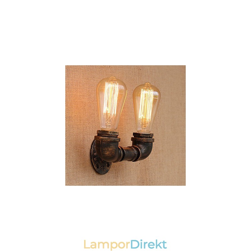Country Retro Painting Feature För Mini Style Ambient Light Wall Sconces Wall Light