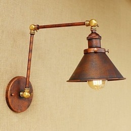 Vägglampa Mässing Vintage Industriell Vägglampa Ljus Hembelysning Inomhusdekor Vägglampa