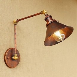 Vägglampa Mässing Vintage Industriell Vägglampa Ljus Hembelysning Inomhusdekor Vägglampa