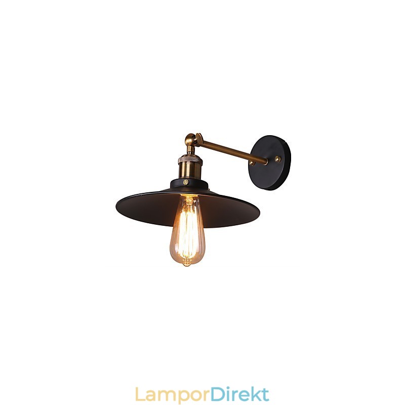 Traditionell Klassisk Rustik Lodge Country Målning Funktion För Svängarm Ambient Light Wall Sconces Vägglampa
