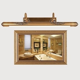 Spegellampa Integrerad Modern Samtida Traditionell Klassisk Rustik Lodge Vintage Antik Mässing