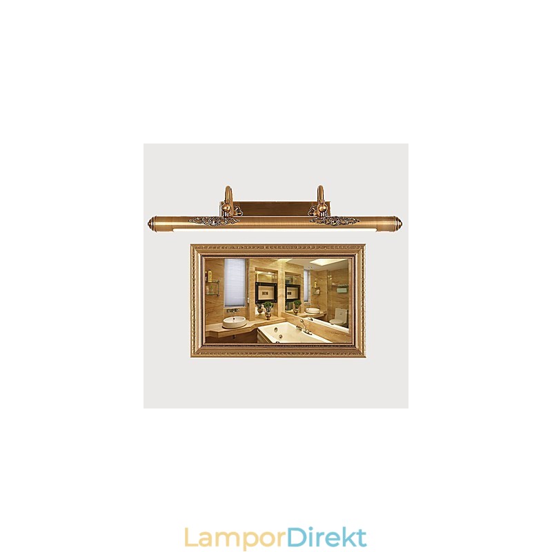 Spegellampa Integrerad Modern Samtida Traditionell Klassisk Rustik Lodge Vintage Antik Mässing