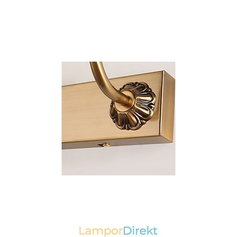 Spegellampa Integrerad Modern Samtida Traditionell Klassisk Rustik Lodge Vintage Antik Mässing