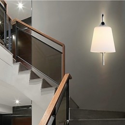 Modern Samtida Målningsfunktion För Ögonskydd Ambient Light Wall Sconces Wall Light