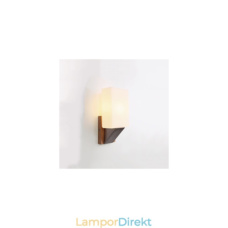 Modern Och Modern Svartoxidfinishfunktion För Ögonskydd Ambient Light Wall Sconces Wall Light