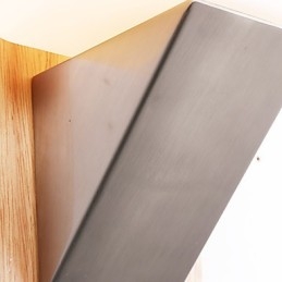 Modern Och Modern Svartoxidfinishfunktion För Ögonskydd Ambient Light Wall Sconces Wall Light