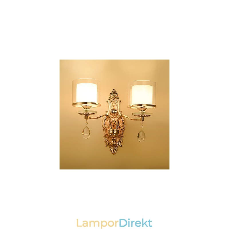 Modern Och Modern Galvaniserad Funktion För Ögonskydd Ambient Light Wall Sconces Wall Light