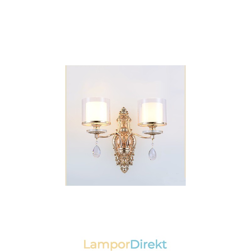 Modern Och Modern Galvaniserad Funktion För Ögonskydd Ambient Light Wall Sconces Wall Light