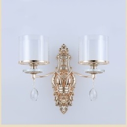 Modern Och Modern Galvaniserad Funktion För Ögonskydd Ambient Light Wall Sconces Wall Light