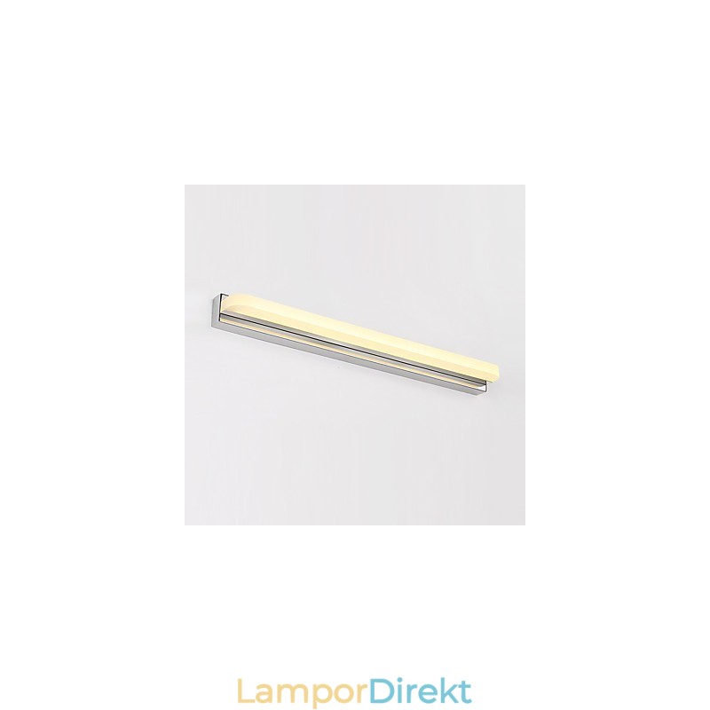 Integrerad Modern Och Modern Kromfunktion För Omgivande Ljus Badrumsbelysning Vägglampa