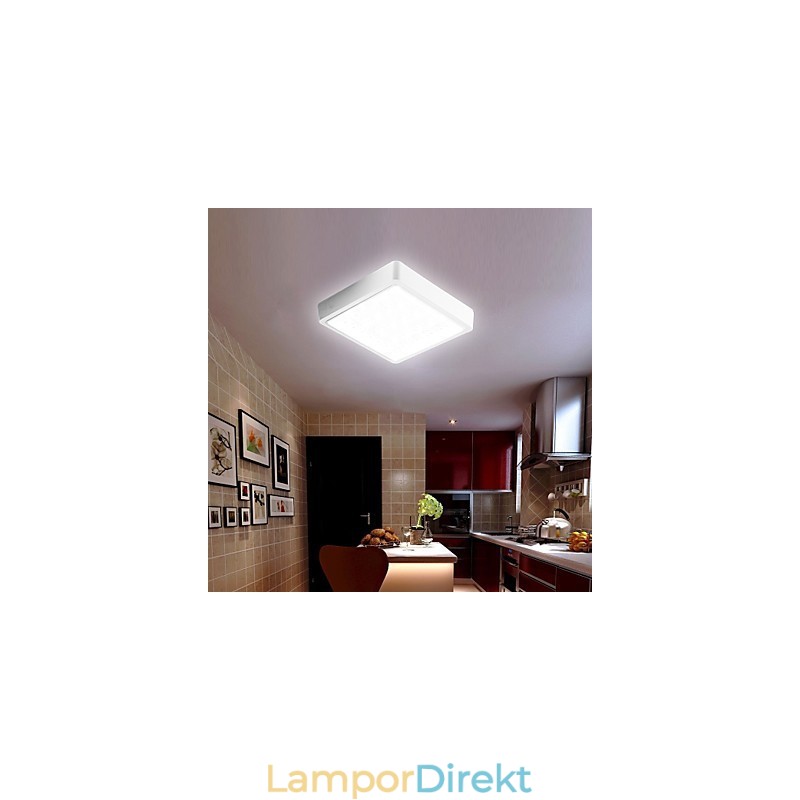 Flush Mount Lights Vit 9W Hög Ljusgenomsläpplighet Enkel Modern