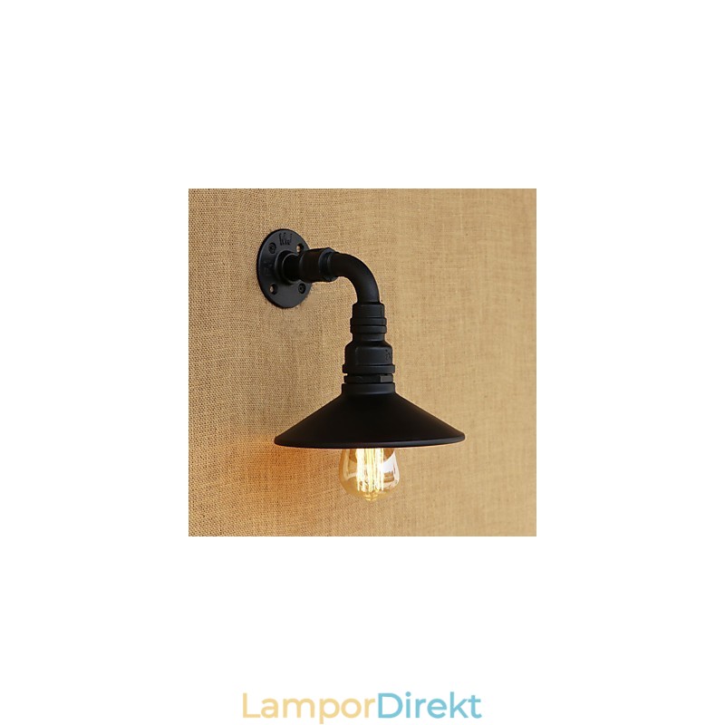 Rustik Lodge Country Retro Målning Funktion För Mini Style Ambient Light Wall Sconces