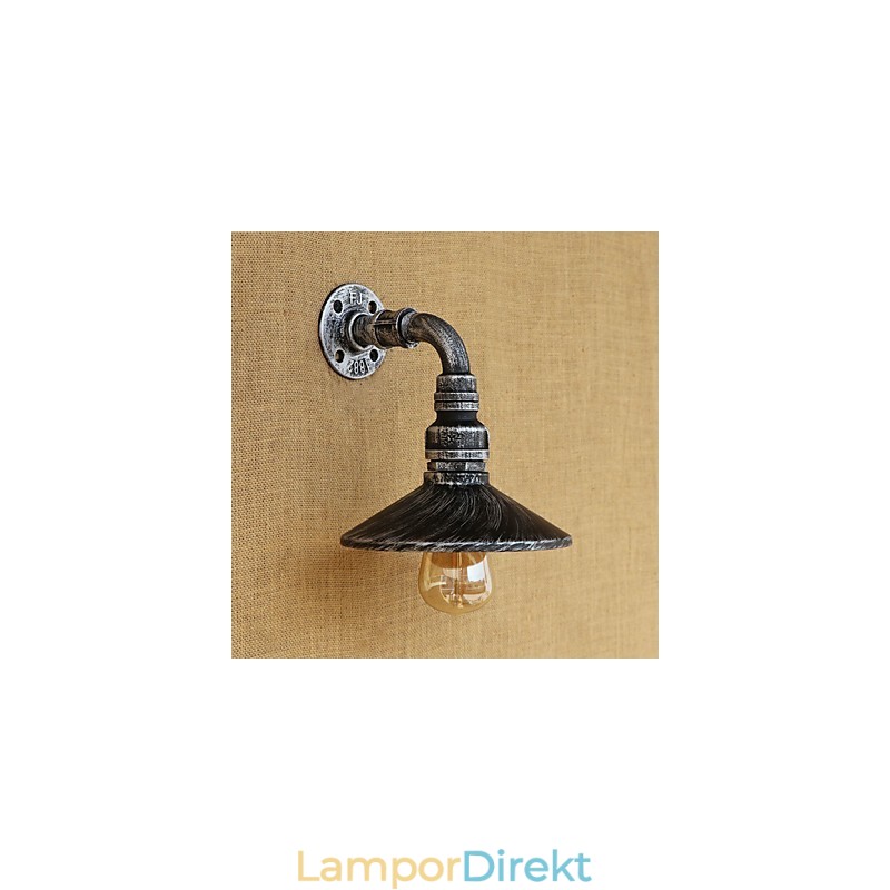Rustik Lodge Country Retro Målning Funktion För Mini Style Ambient Light Wall Sconces