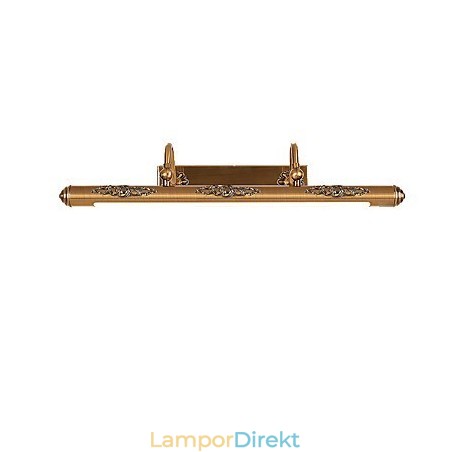 Spegellampa 80Cm 1Traditionell Vintage Antik Mässing Funktion För