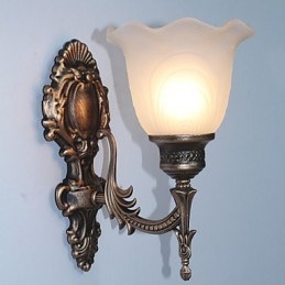 Europeisk Stil Retro Vägglampa Hotell Korridor Lampa Korridor Ljus Spegel Front Lampa Single Head Sänglampa