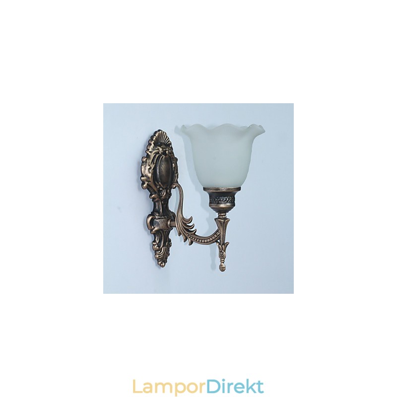 Europeisk Stil Retro Vägglampa Hotell Korridor Lampa Korridor Ljus Spegel Front Lampa Single Head Sänglampa