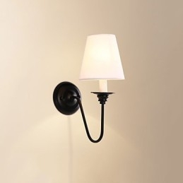Rustik Lodge Black Oxide Finish Funktion För Ögonskydd Ambient Light Wall Sconces Wall Light