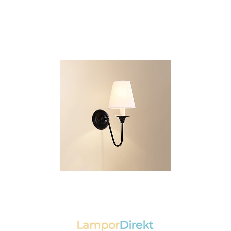 Rustik Lodge Black Oxide Finish Funktion För Ögonskydd Ambient Light Wall Sconces Wall Light