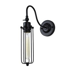 Rustic Lodge Traditionell Klassisk Målningsfunktion För Downlight Vägglampor Vägglampa