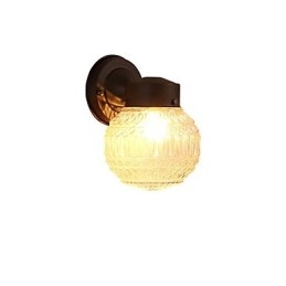 Modern Och Modern Svartoxidfinishfunktion För Mini Style Ambient Light Wall Sconces Wall Light