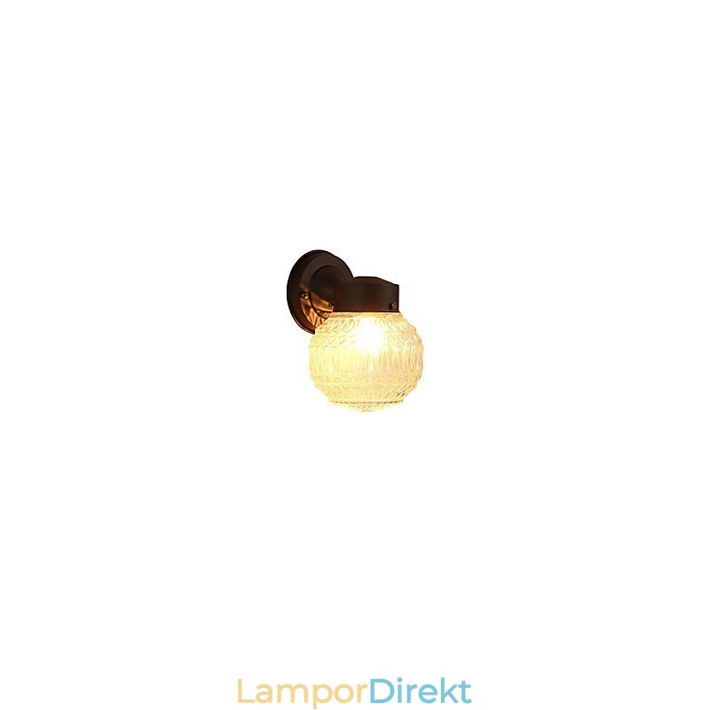 Modern Och Modern Svartoxidfinishfunktion För Mini Style Ambient Light Wall Sconces Wall Light