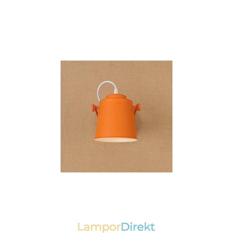 Målat Stål Vägglampa Stum Svart Amerikansk Kaffe Dekoration Retro Väggljus Ljussabel Lampa På Vägg