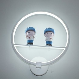 Det Nya Hotellet Sovrumslampa Sänglampa Vägglampa Aluminium Moderna Minimalistiska Väggar Gangljus Dekorativ Lampa Barnrumslampor
