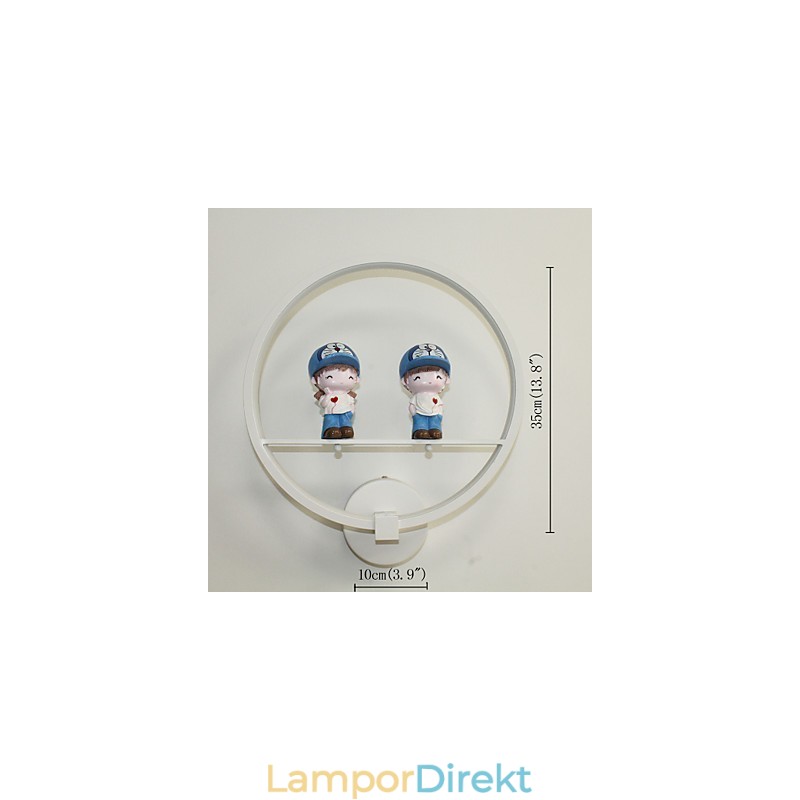 Det Nya Hotellet Sovrumslampa Sänglampa Vägglampa Aluminium Moderna Minimalistiska Väggar Gangljus Dekorativ Lampa Barnrumslampor