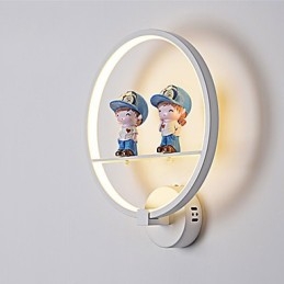 Det Nya Hotellet Sovrumslampa Sänglampa Vägglampa Aluminium Moderna Minimalistiska Väggar Gangljus Dekorativ Lampa Barnrumslampor