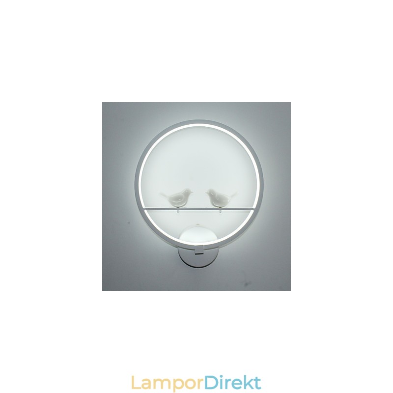 Sovrumsvägglampan Sänglampa Och Kreativa Personlighet Modern Minimalistisk Cirkulär Trappa Korridor Vägglampa