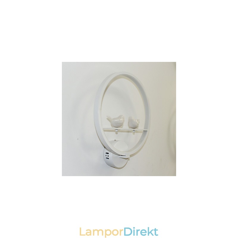 Sovrumsvägglampan Sänglampa Och Kreativa Personlighet Modern Minimalistisk Cirkulär Trappa Korridor Vägglampa