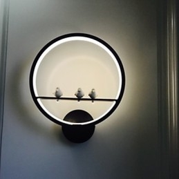 Modern Samtida Målningsfunktion För Omgivande Ljus Vägglampor Vägglampa