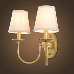 Rustik Lodge Enkel Vintagemålning Funktion Ambient Light Wall Sconces Wall Light