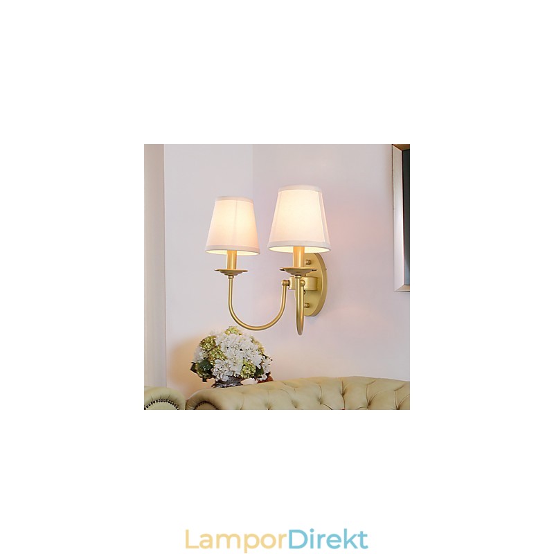 Rustik Lodge Enkel Vintagemålning Funktion Ambient Light Wall Sconces Wall Light