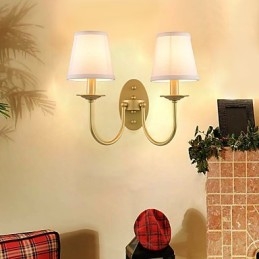 Rustik Lodge Enkel Vintagemålning Funktion Ambient Light Wall Sconces Wall Light