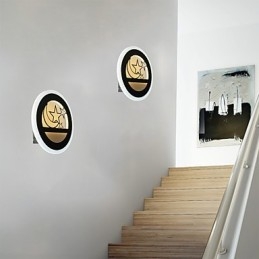 Modern Minimalistisk Vägglampa Entré Trapplampa Creative Hotel La Terrazza Project Lamps