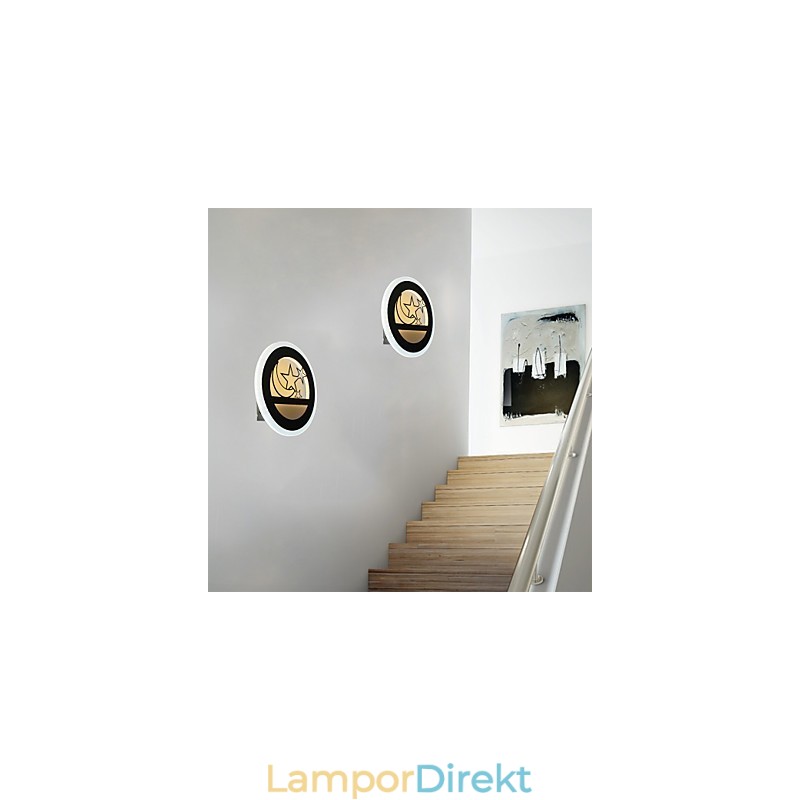 Modern Minimalistisk Vägglampa Entré Trapplampa Creative Hotel La Terrazza Project Lamps