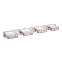 Badrumsunderdel Light Crystal Make Up Mirror Light 4 Lampor Badrumsbelysning
