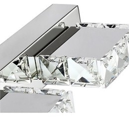 Badrumsunderdel Light Crystal Make Up Mirror Light 4 Lampor Badrumsbelysning
