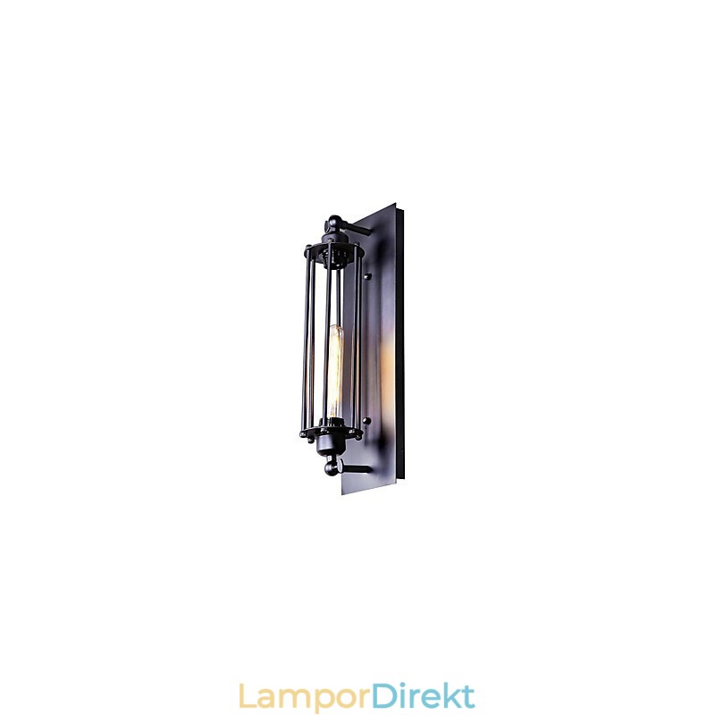 Rustik Lodge Country Retro Vintage Målning Funktion För Mini Style Ambient Light Wall Sconces Vägglampa