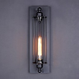 Rustik Lodge Country Retro Vintage Målning Funktion För Mini Style Ambient Light Wall Sconces Vägglampa