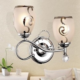 Enkel Annan Funktion För Crystal Ambient Light Wall Sconces Wall Light